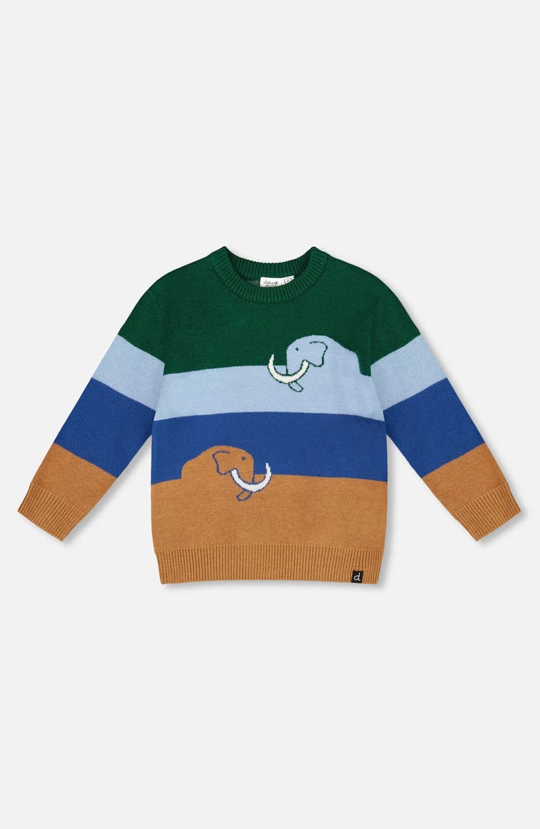 Deux par Deux Long Sleeve Knit Sweater, Main, color, 