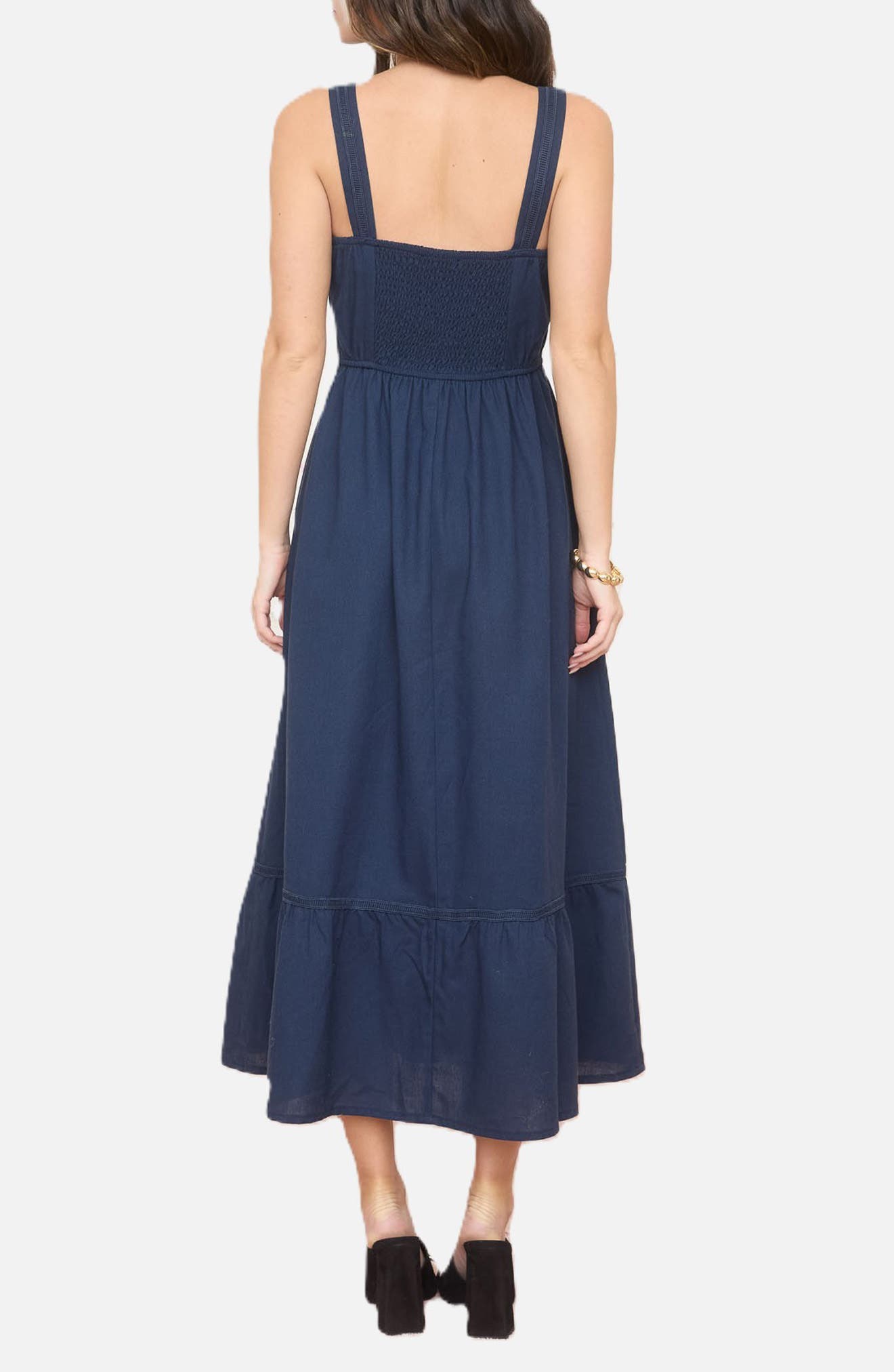 Square Neck Midi Dress - image 2