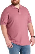 True Nation by DXL Big & Tall Garment-Dyed Polo Shirt