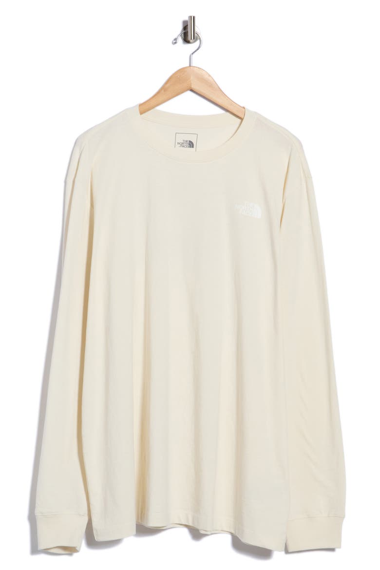 Evolution Long Sleeve T-Shirt, Main, color, WHITE DUNE/ SUMMIT GOLD