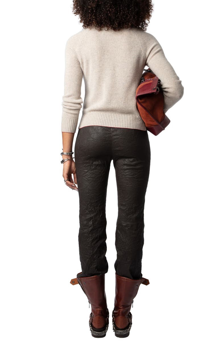 Zadig & Voltaire Sourcy Cashmere Sweater, Alternate, color, 