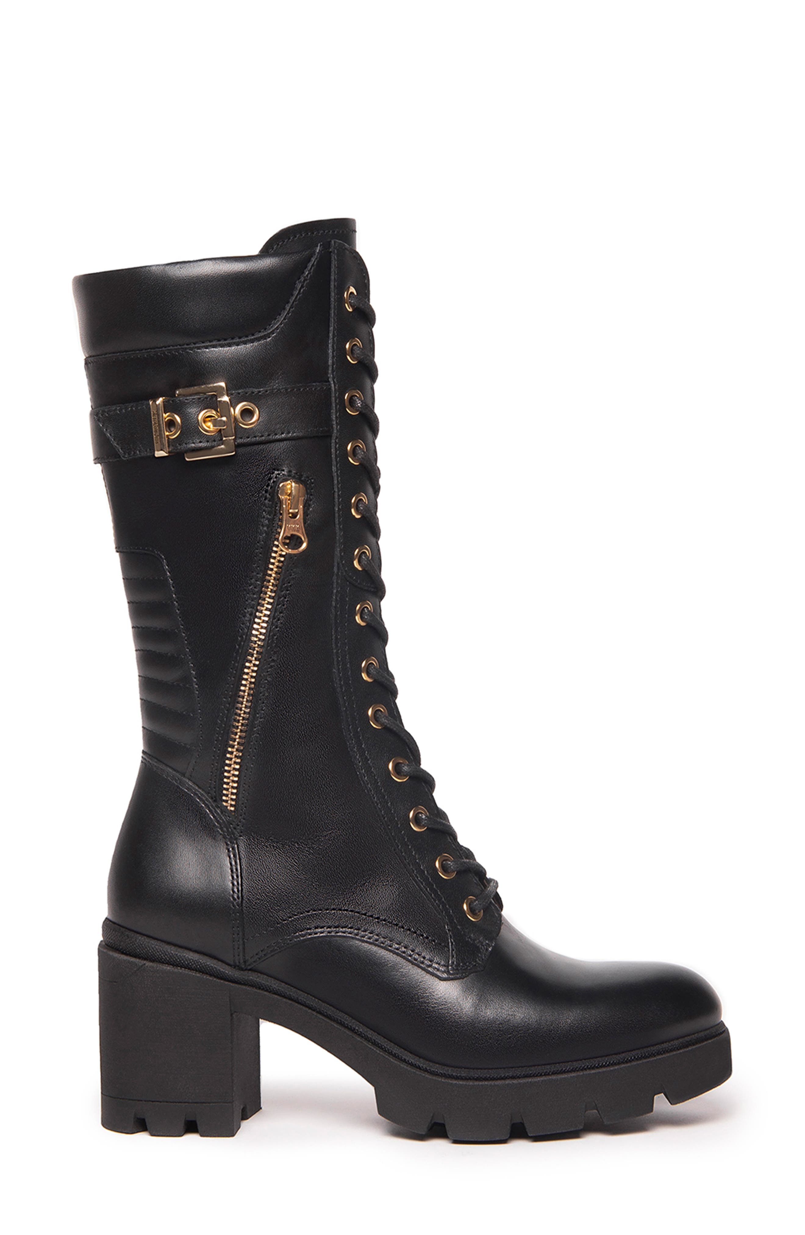 NeroGiardini Moto Platform Boot, Alternate, color, 