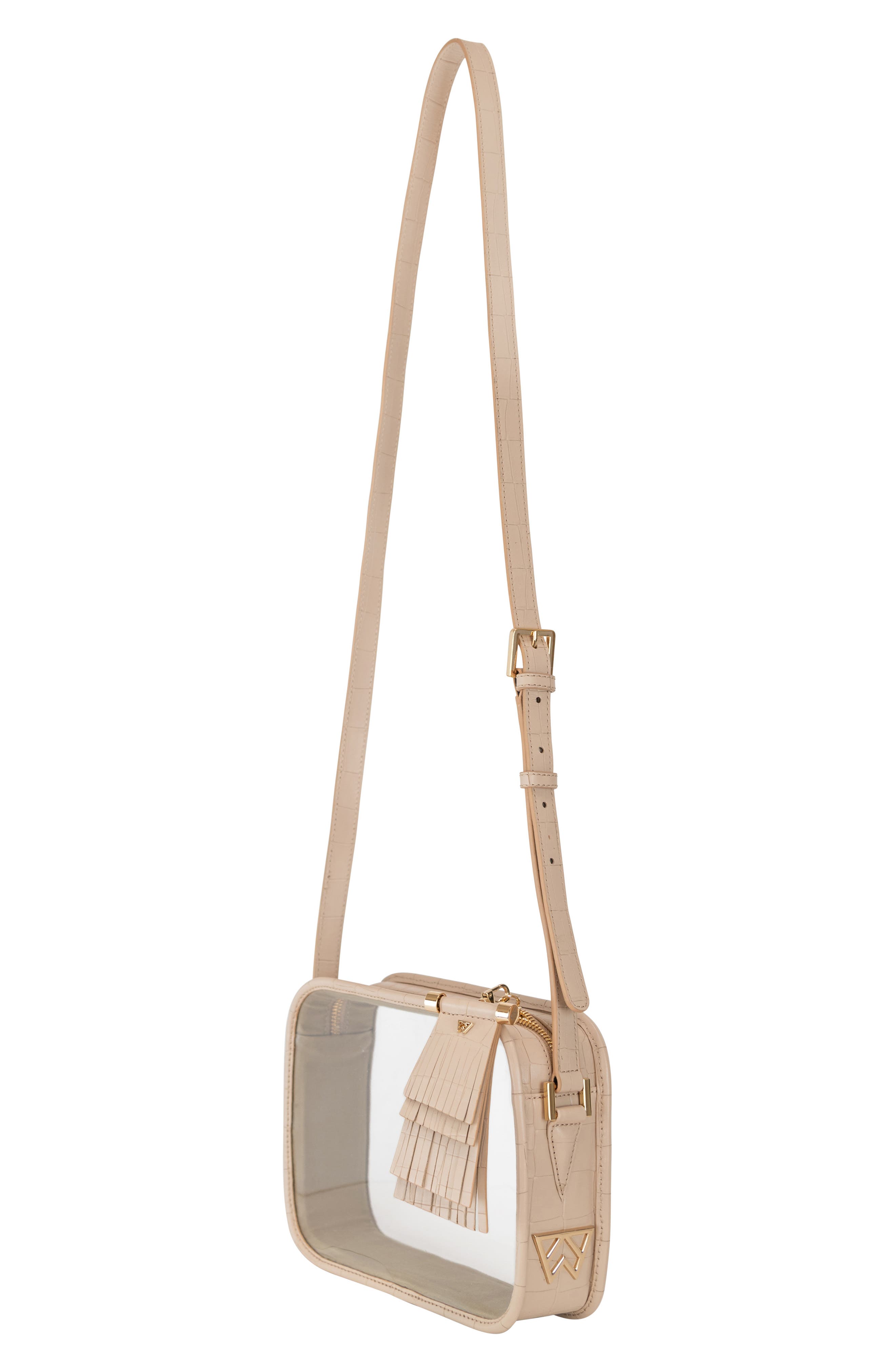 Kelly Wynne Clear Mingle Mingle Mama Crossbody Bag, Alternate, color, 