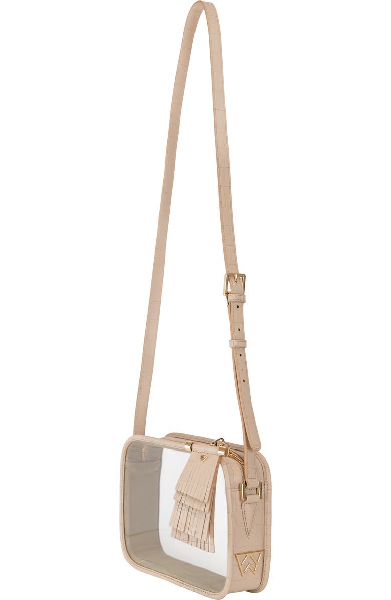 Kelly Wynne Clear Mingle Mingle Mama Crossbody Bag, Alternate, color,