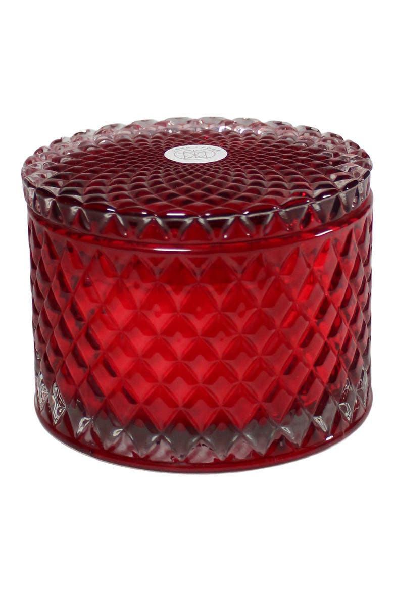 Etched Glass Candle, Main, color, CHRISTMAS MORNING