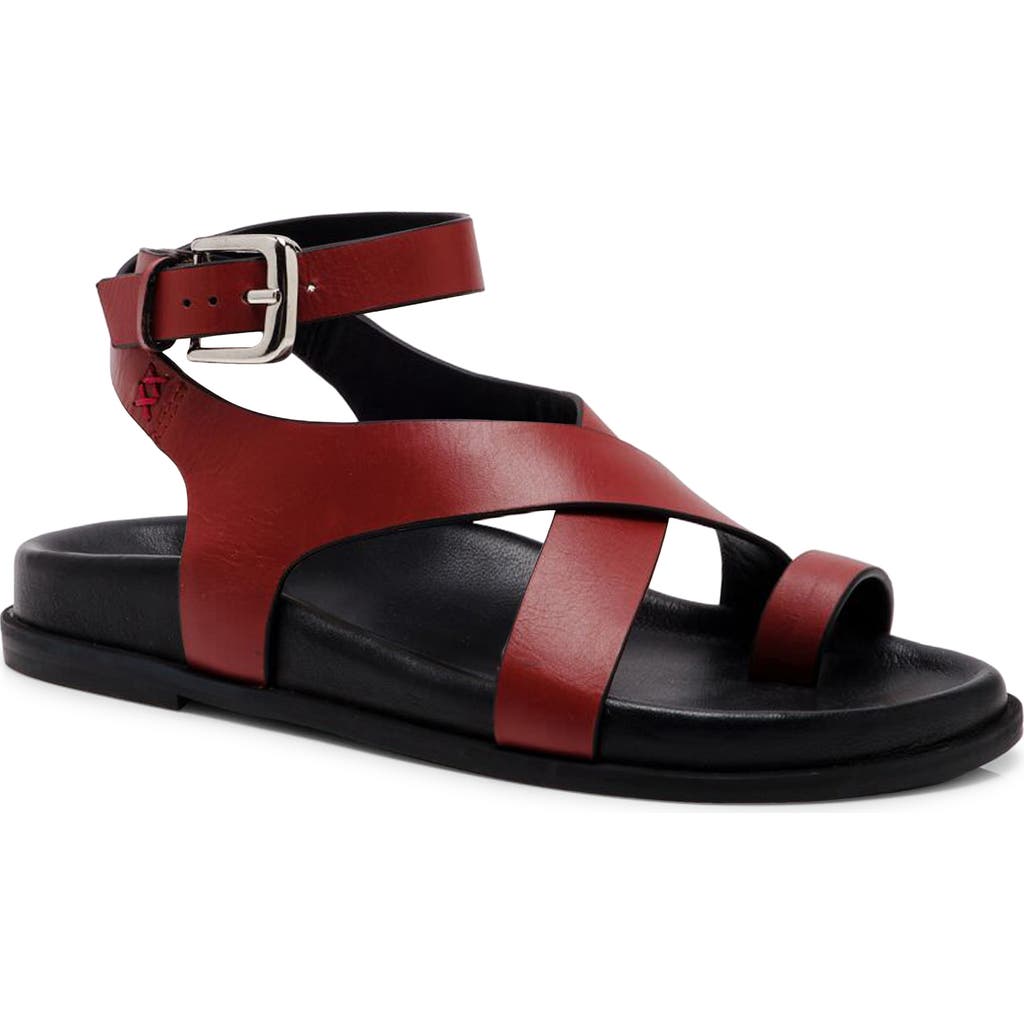 Free People Anya Ankle Strap Toe Loop Sandal
