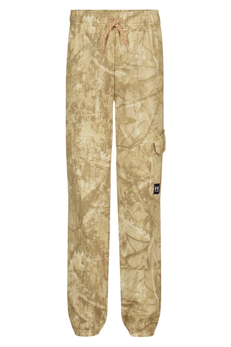 Kids' AOP Cargo Joggers, Main, color, FIELD KHAKI