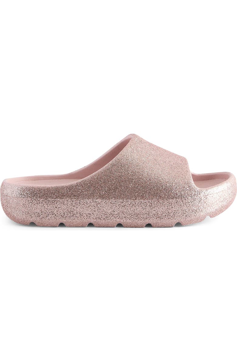 NEXT Kids' Chunky Glitter Slide Sandal, Alternate, color,