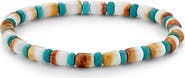 SAMUEL B. Beaded Shell Stretch Bracelet