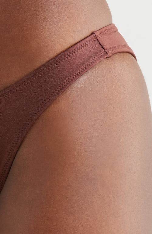 Pacsun Dana Shine Bikini Bottoms In Brown