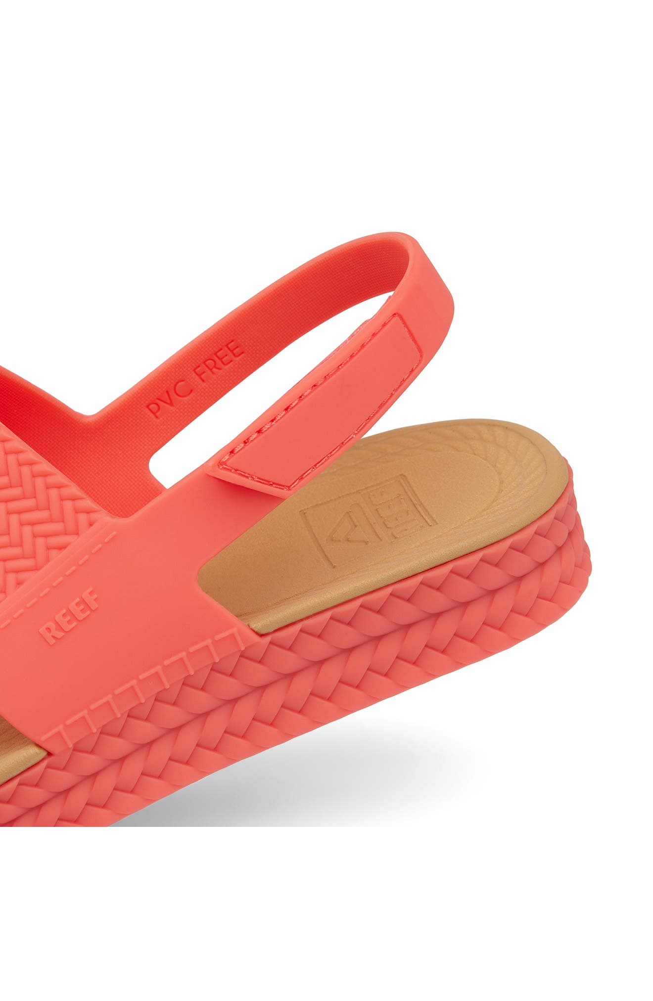 Reef Water Vista Slingback Sandal, Alternate, color, Sunset Coral