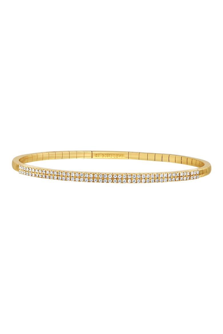 Audrey Diamond Stretch Bracelet (Nordstrom Exclusive), Main, color, 18K YELLOW GOLD
