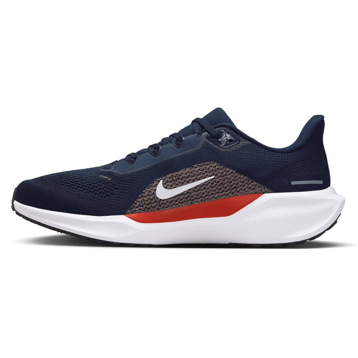 Nike Unisex Nike  Navy Chicago Bears Air Zoom Pegasus 41 Sneakers, Alternate, color, Navy