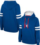 Stadium Essentials Women's Stadium Essentials Royal Philadelphia 76ers Road Game Pullover Hoodie
