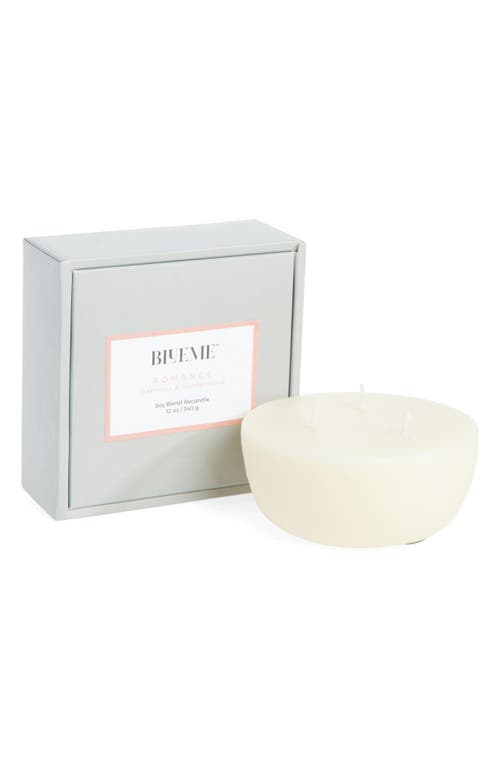 Blueme Romance Medium Recandle Wax Refill In White