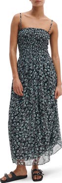 rag & bone Hallie Floral Print Sleeveless Maxi Dress