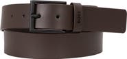 BOSS Timon Leather Belt