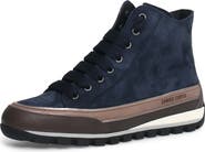 Candice Cooper Janis Strip High Top Sneaker