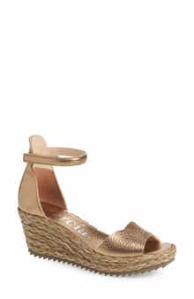 Pedro Garcia Feba Ankle Strap Wedge Sandal