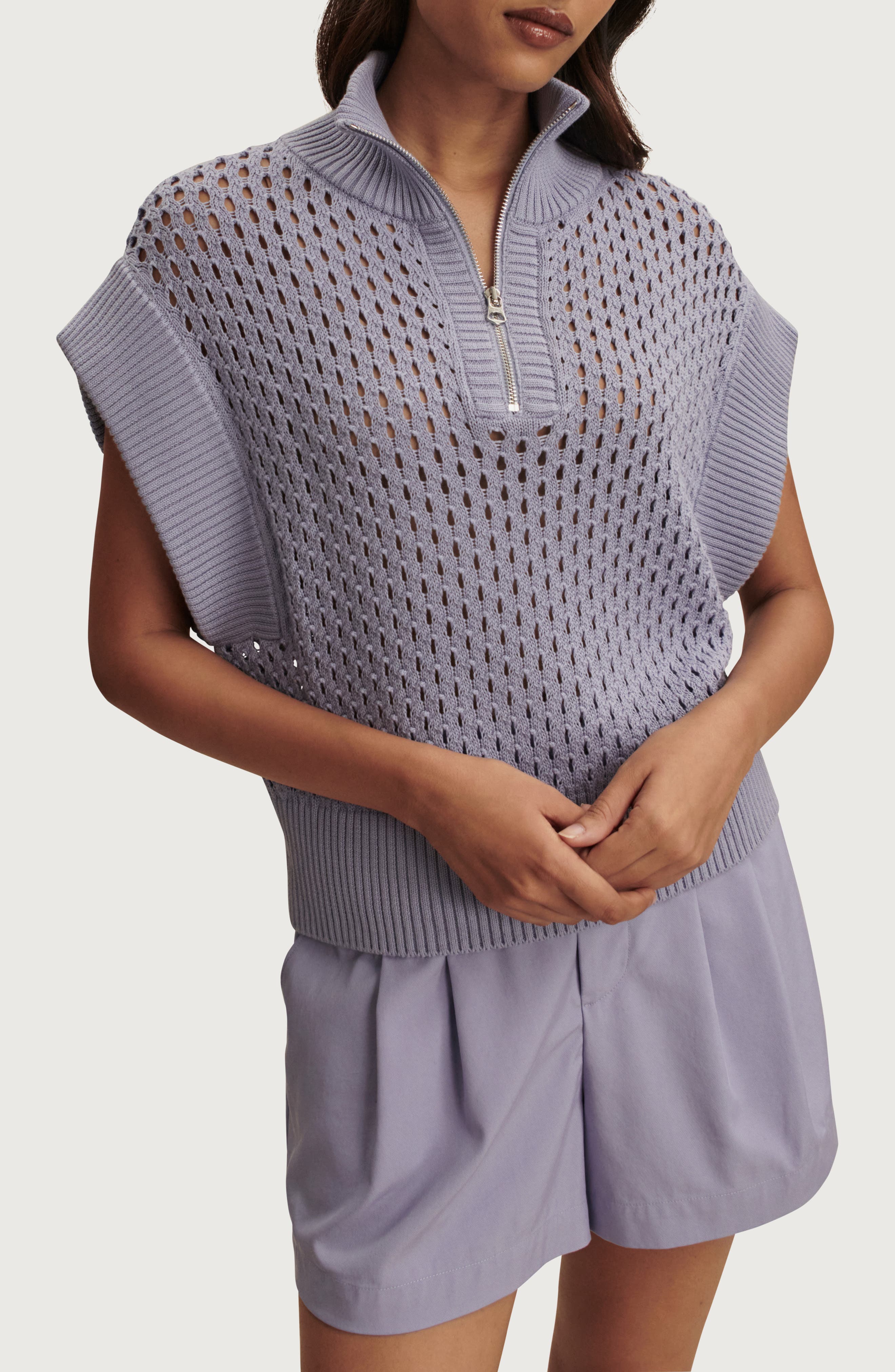 Gaines Half Zip Sweater - image 3
