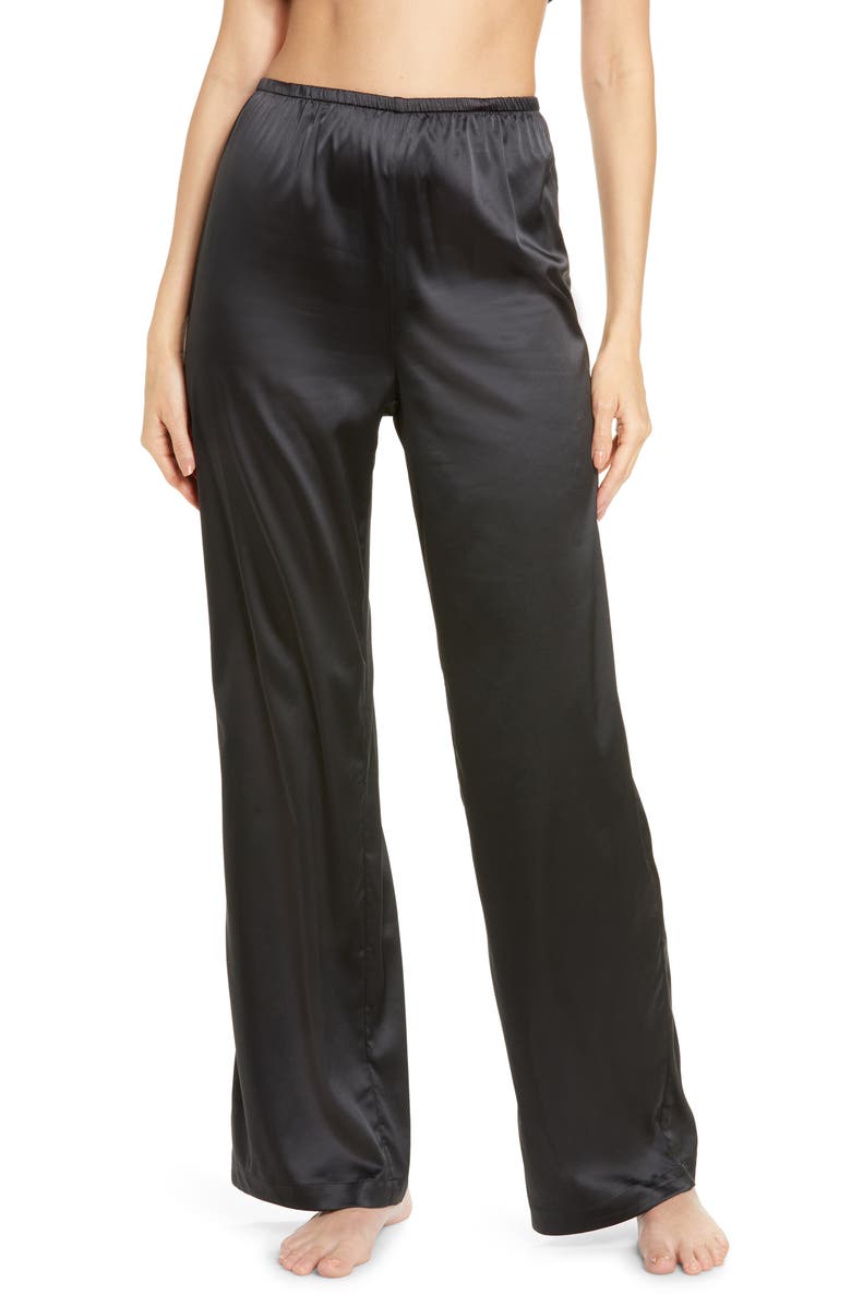SKIMS Shine Satin Lounge Pants, Main, color,
