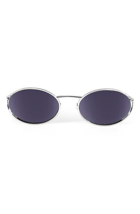 54mm Zozo Oval Sunglasses