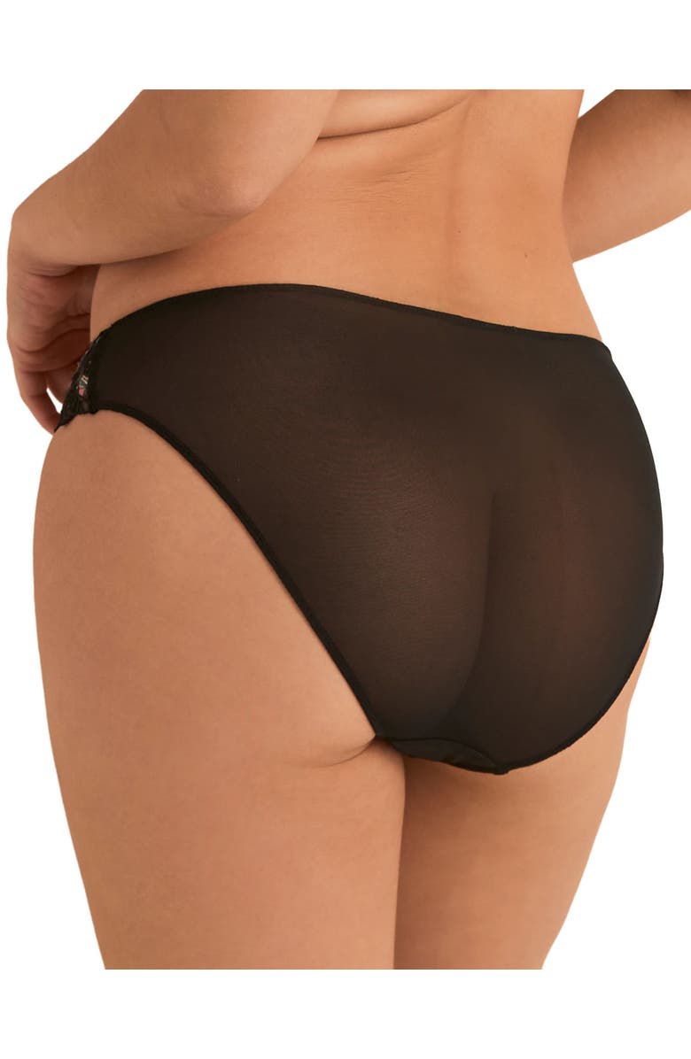 Adore Me Carole Bikini Panties, Alternate, color, Plaid Black