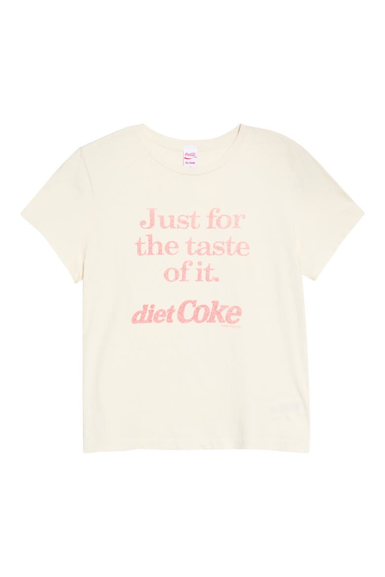 Classic Diet Coke Graphic T-Shirt, Main, color, VINTAGE WHITE