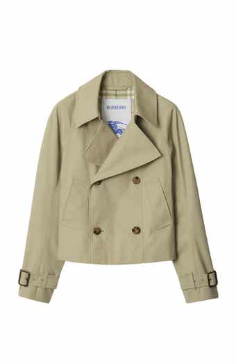 Burberry Short Gabardine Car Coat | Nordstrom Burberry Short Gabardine Car Coat | Nordstrom