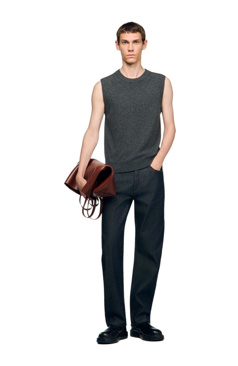 SANDRO Regular jeans, Alternate, color, Raw-Denim