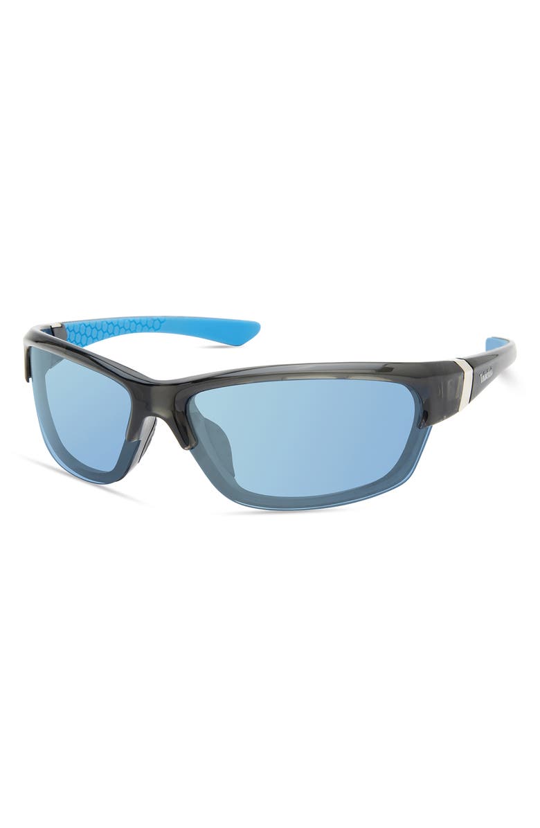 Timberland 69mm Rectangle Sunglasses, Main, color,