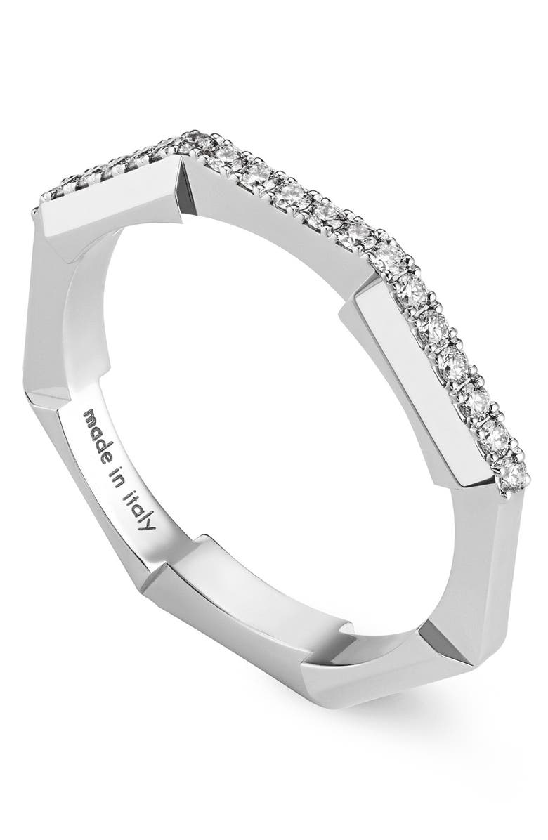 Gucci Link to Love Diamond Ring, Alternate, color, 