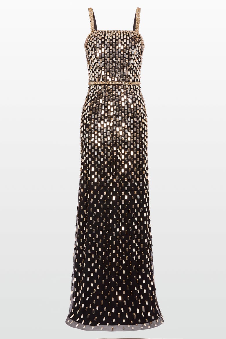 Juliette Maxi Dress, Main, color, Liquorice