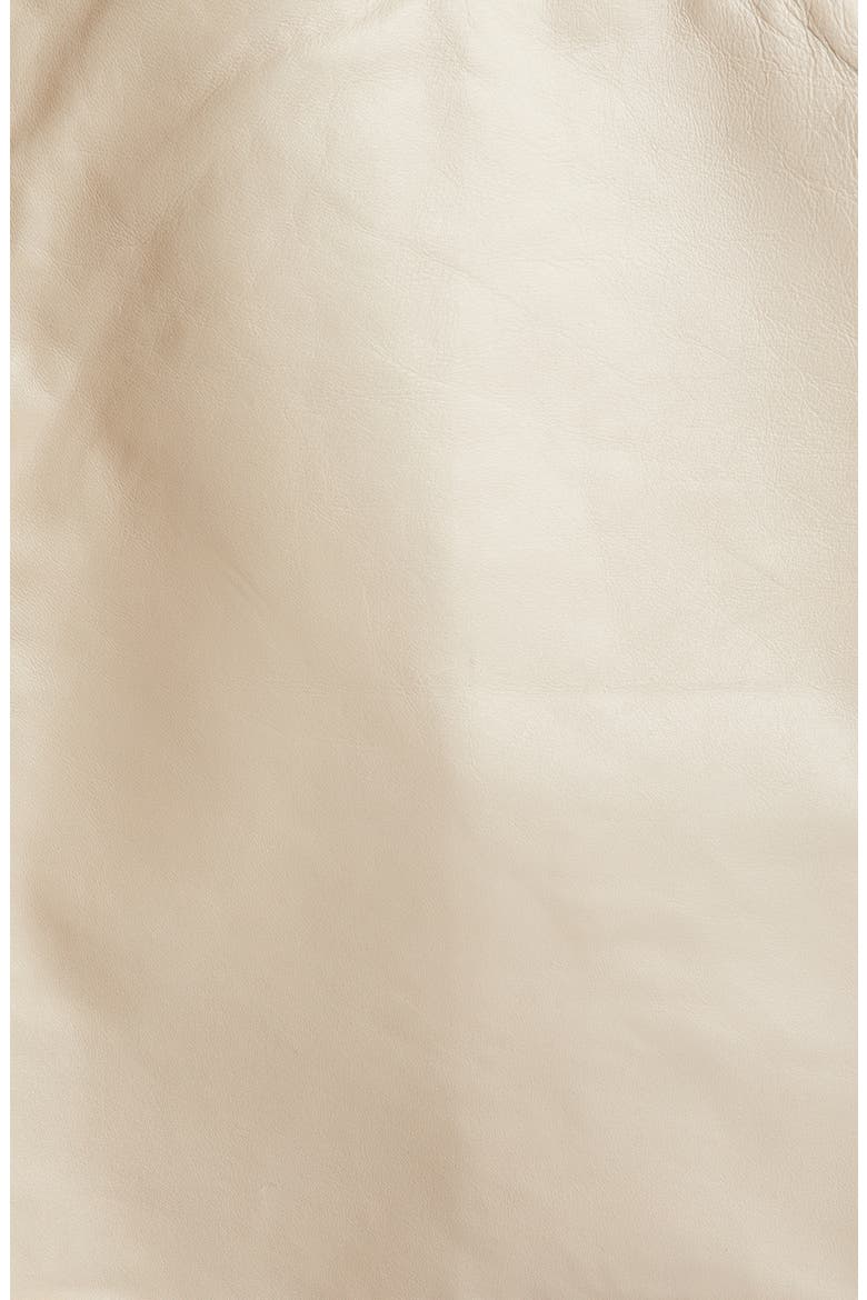 Leather Moto Jacket, Main, color, DUNE
