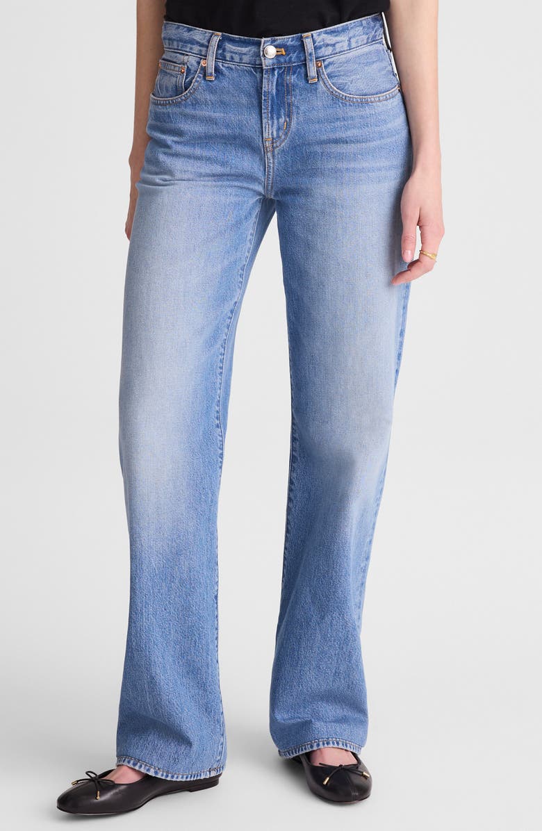 Madewell The Low Rise Loose Jeans, Main, color, Midvale Wash