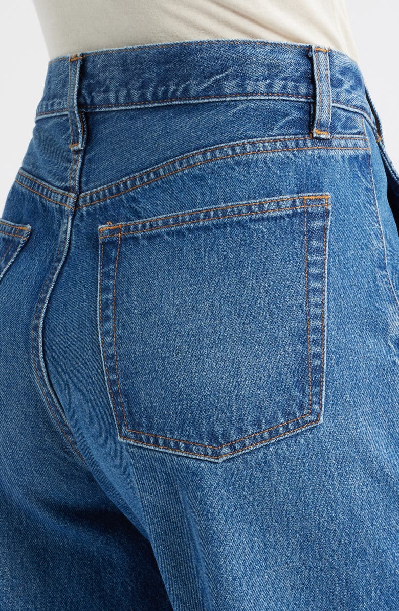 FRAME The Candle High Waist Barrel Jeans, Alternate, color, Swan