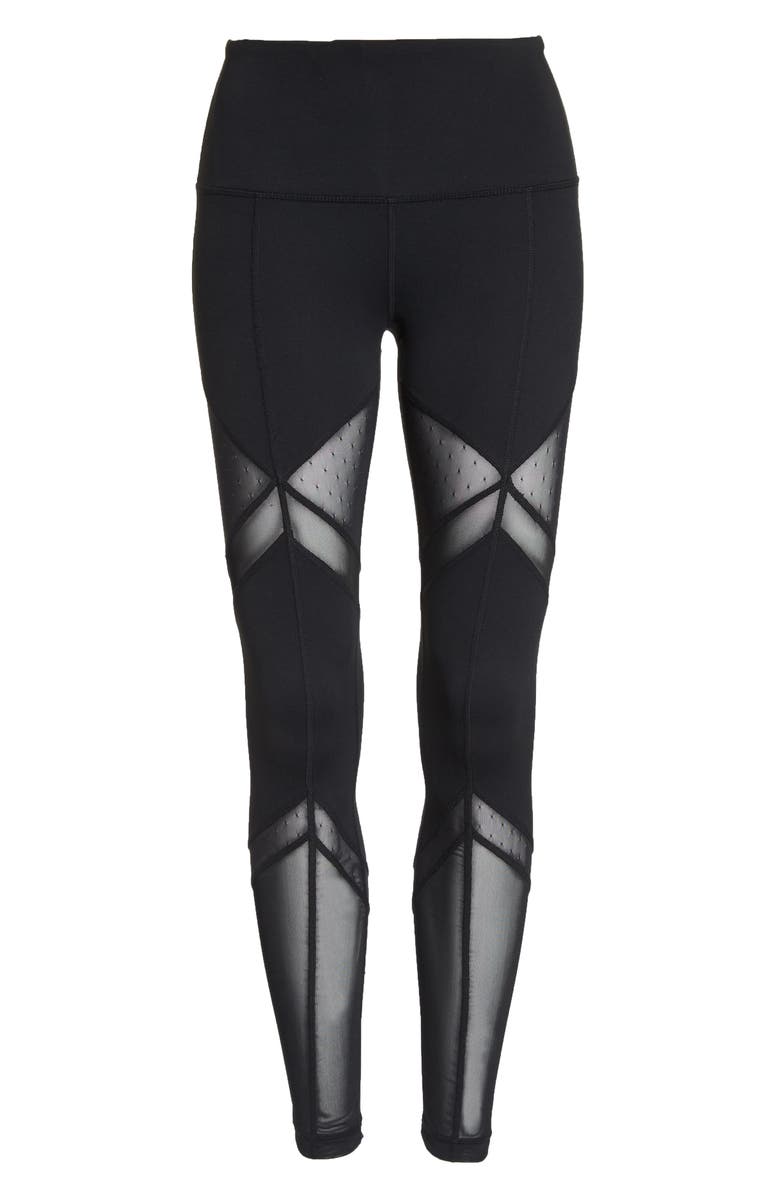 Zella Sun Salutation High Waist Leggings, Alternate, color, 