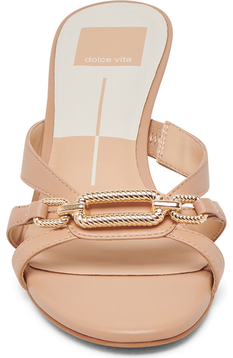 Dolce Vita Lerah Slide Sandal, Alternate, color, Cafe Leather