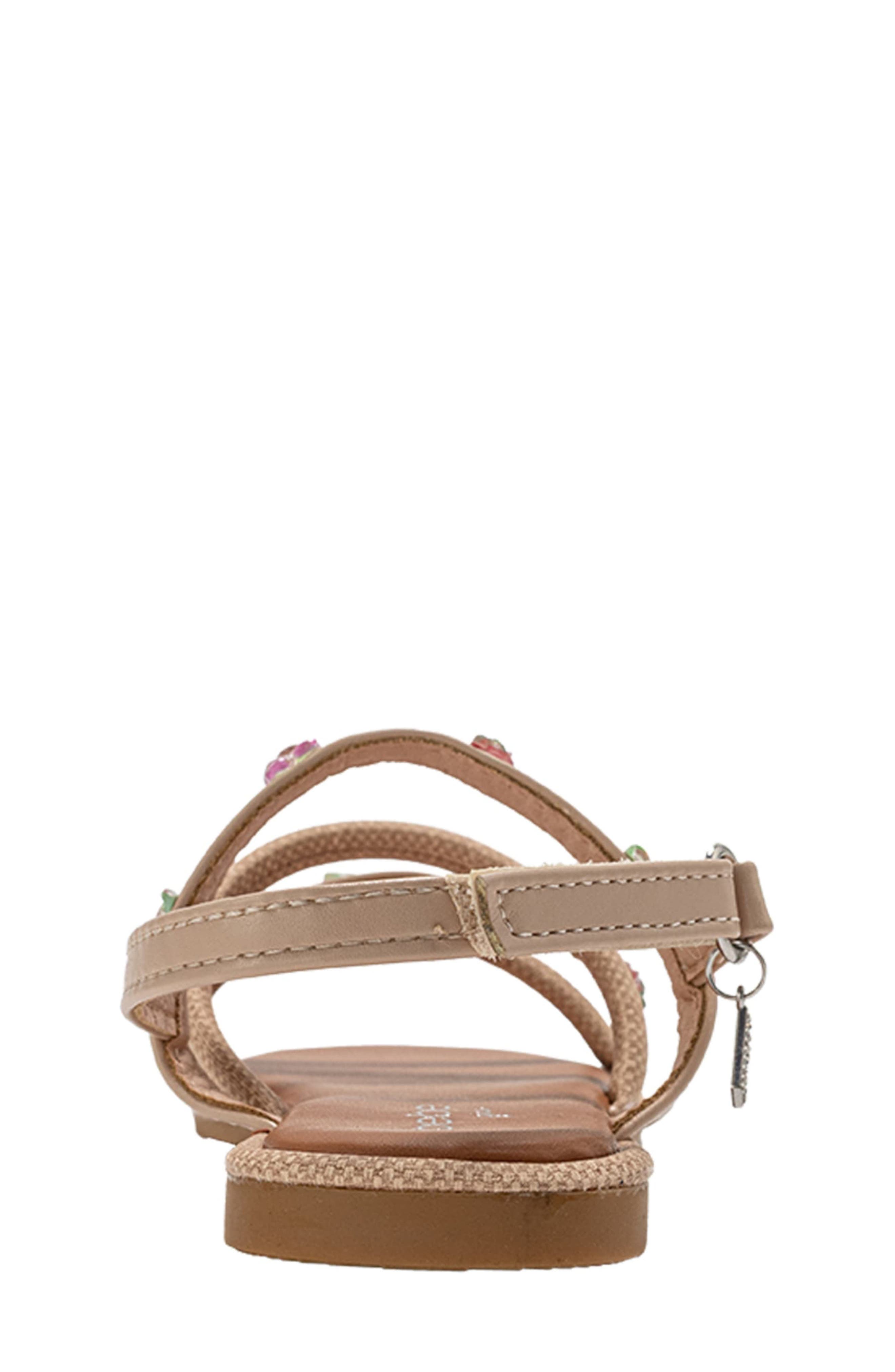 bebe Kids' Fresa Sandal, Alternate, color, Tan