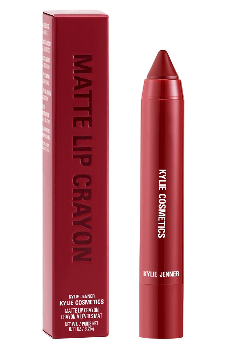 Kylie Cosmetics Matte Lip Crayon, Main, color, 