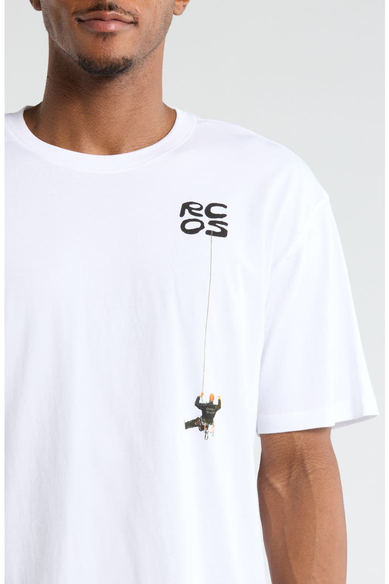 Climber Jr Graphic Cotton T-Shirt, Alternate, color, WHITE