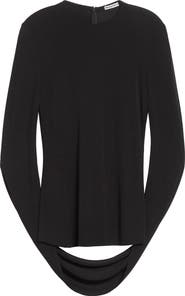 Alexander Wang Drape Sleeve Knit Top