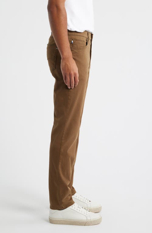 Brax Cadiz Stretch Cotton Pants In Brown