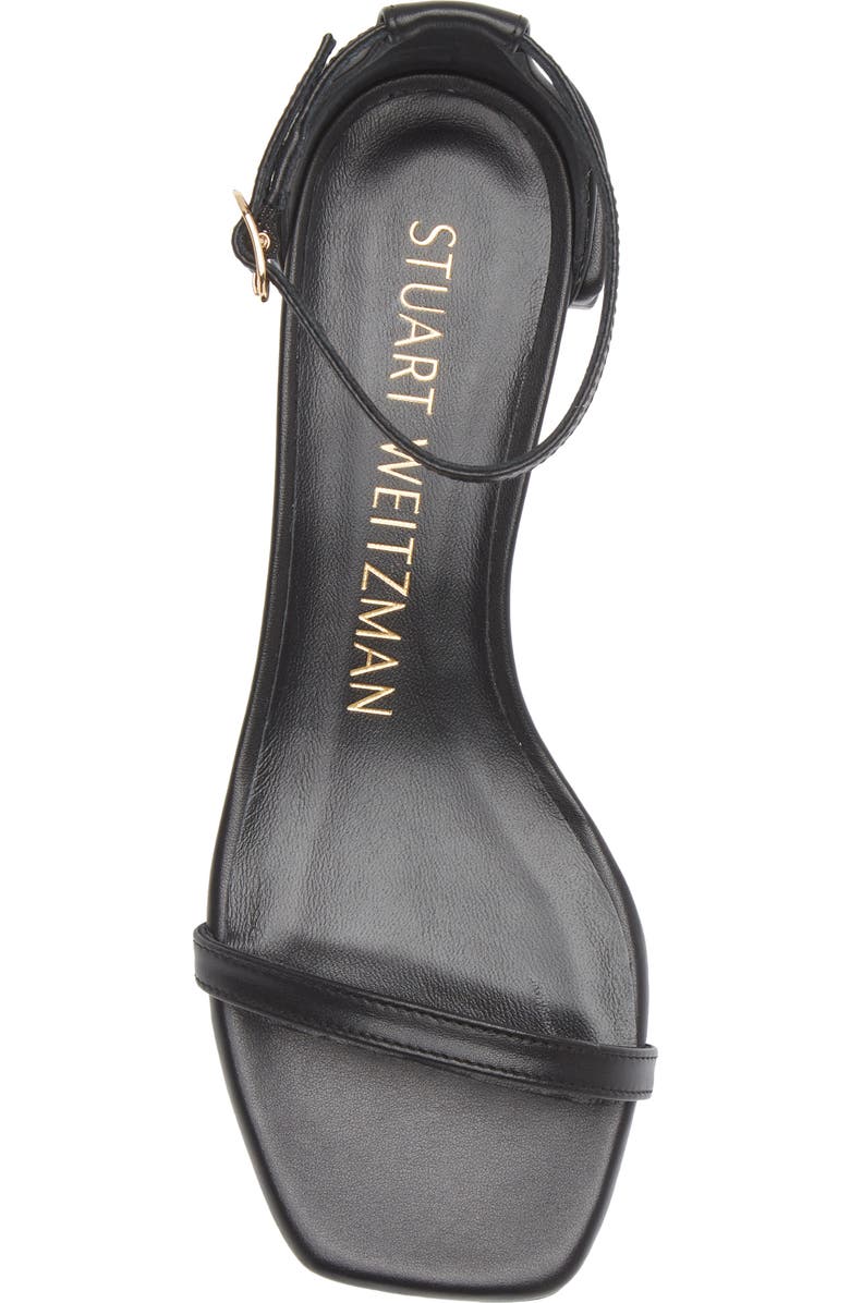 Stuart Weitzman Nudistcurve Imitation Pearl Flat Sandal, Alternate, color,