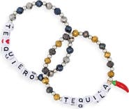 Ayounik Mas Fotos Set of 2 Beaded Stretch Bracelets