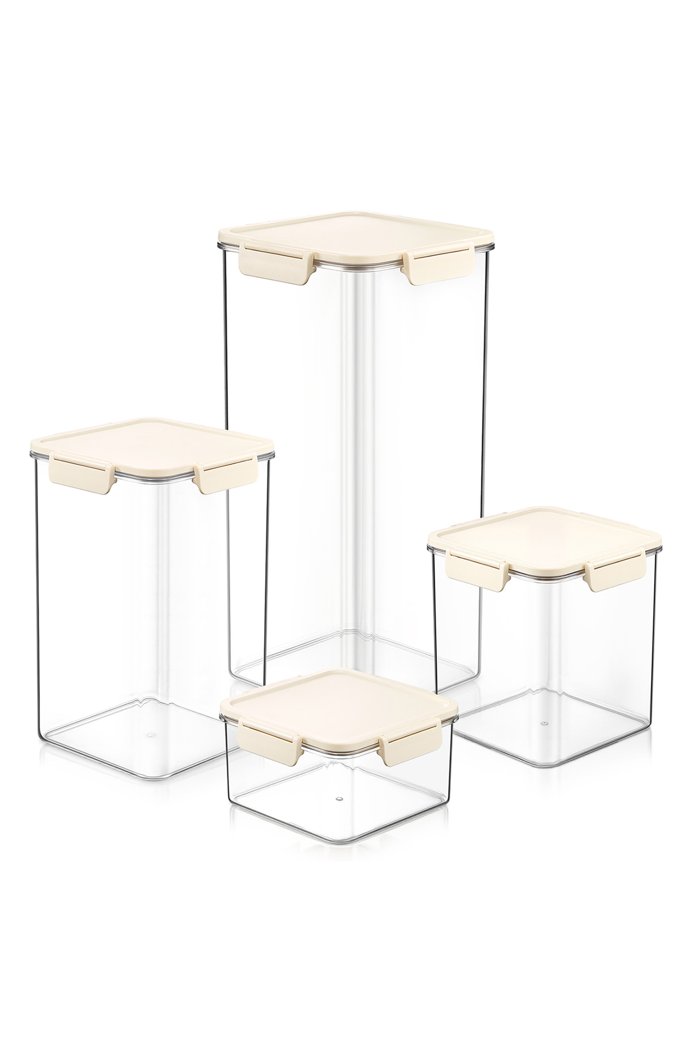 4-Piece Airtight Food Storage Container Set
