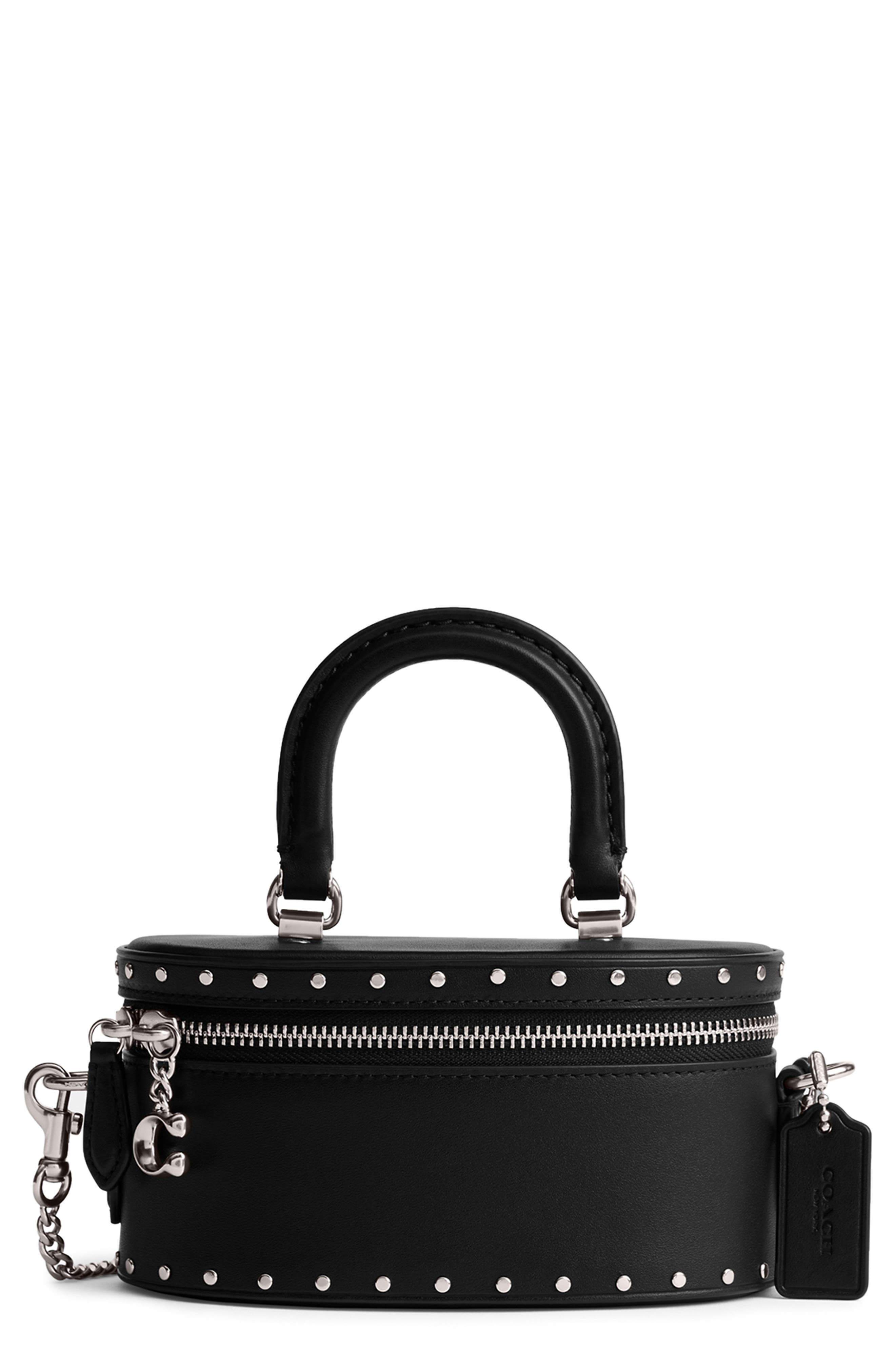 Trail Leather Crossbody Bag, Main, color, LH/ BLACK