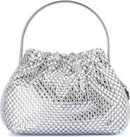 Olga Berg Whitney Crystal Top Handle Clutch
