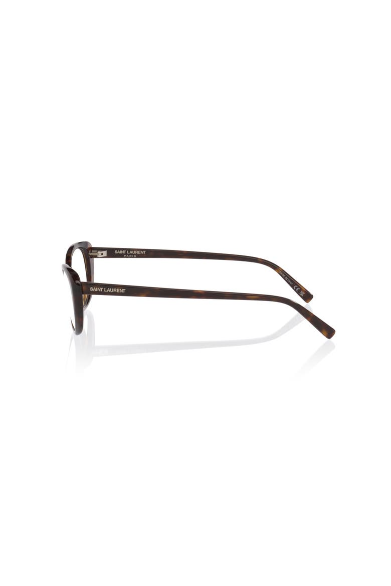 52mm Cat Eye optical glasses, Alternate, color, Tortoise