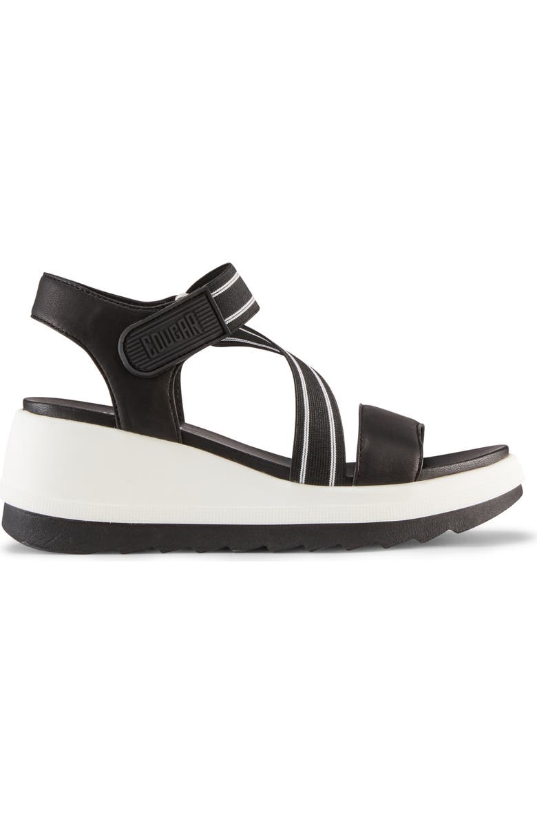 Cougar Hibiscus Wedge Sandal, Alternate, color,
